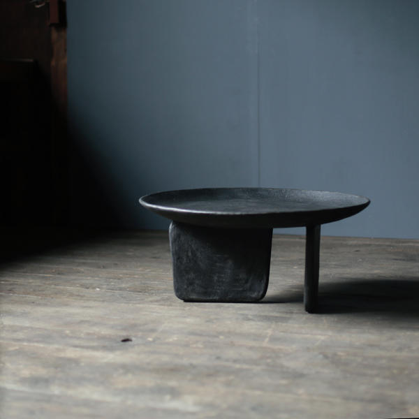 Concrete Coffee Table / round,BK by x+l
