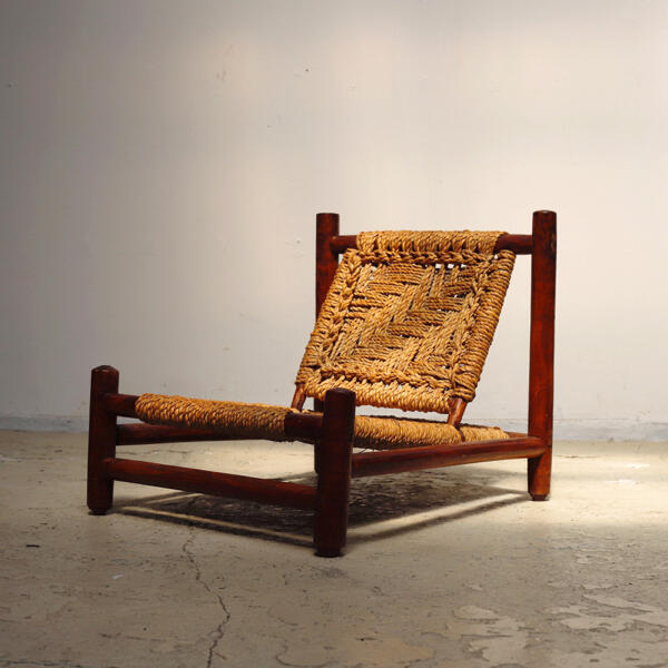 audoux-minet chair vintage mid century