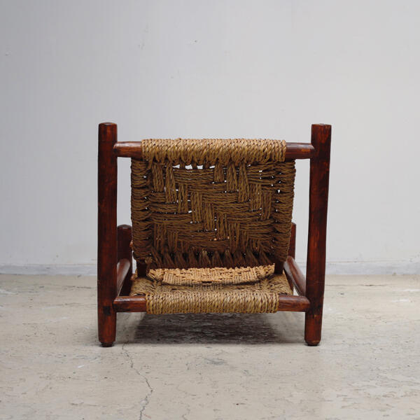 audoux-minet chair vintage mid century
