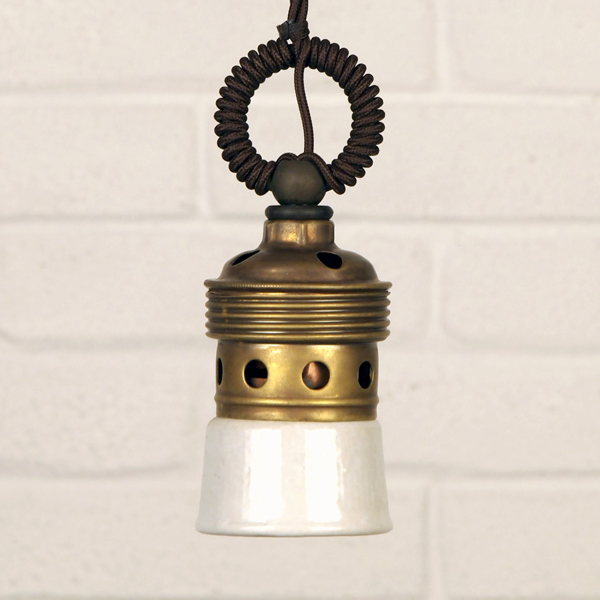 真鍮　ランプ　モダン　インダストリアル　ランプホルダー