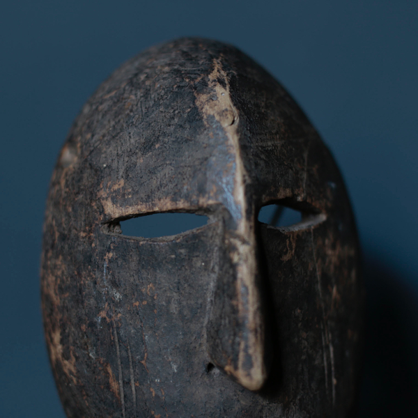 Antique African Wooden Mask OB1