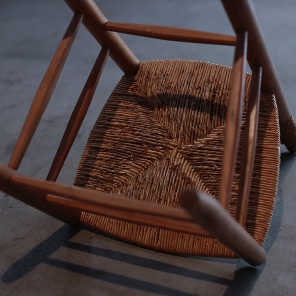 ラッシュチェア　ペリアン　rush chair